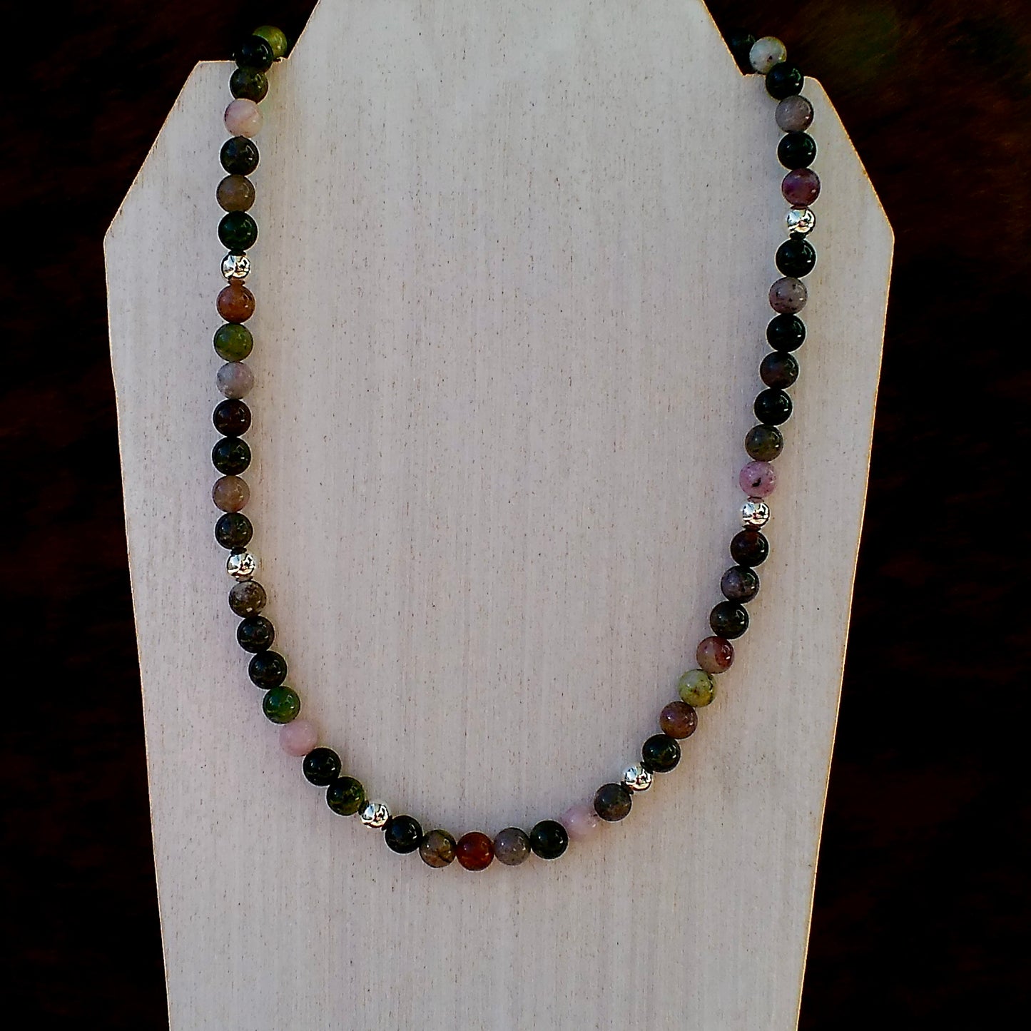 Tourmaline Beaded Necklace