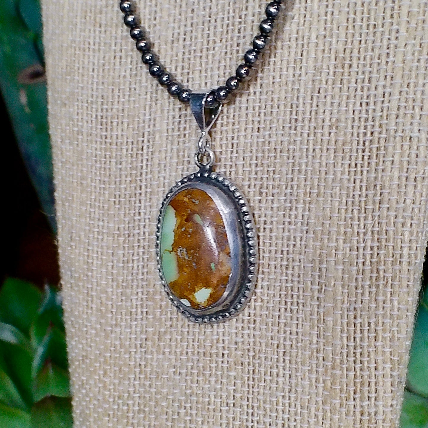 Royston Turquoise Pendant