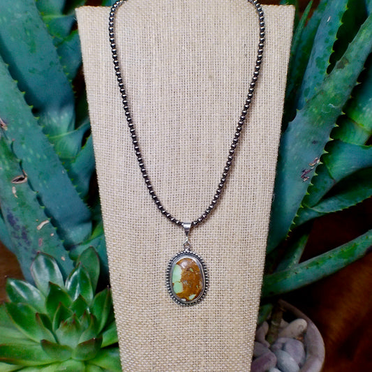 Royston Turquoise Pendant