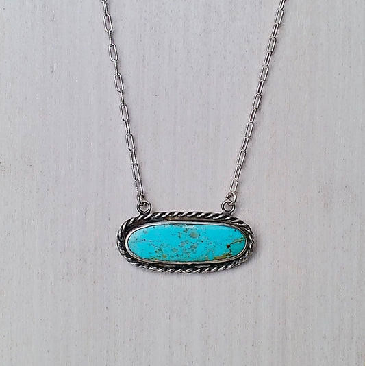 Arizona Turquoise Pendant Necklace