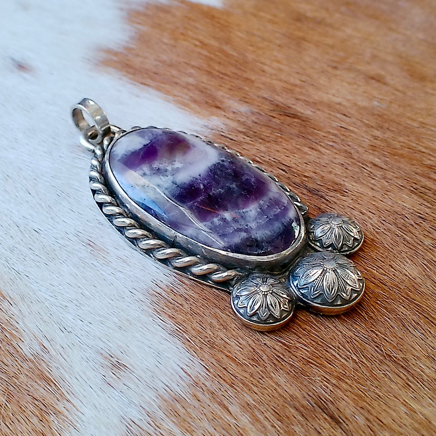 Amethyst Pendant — Engraved by Richard Brooks
