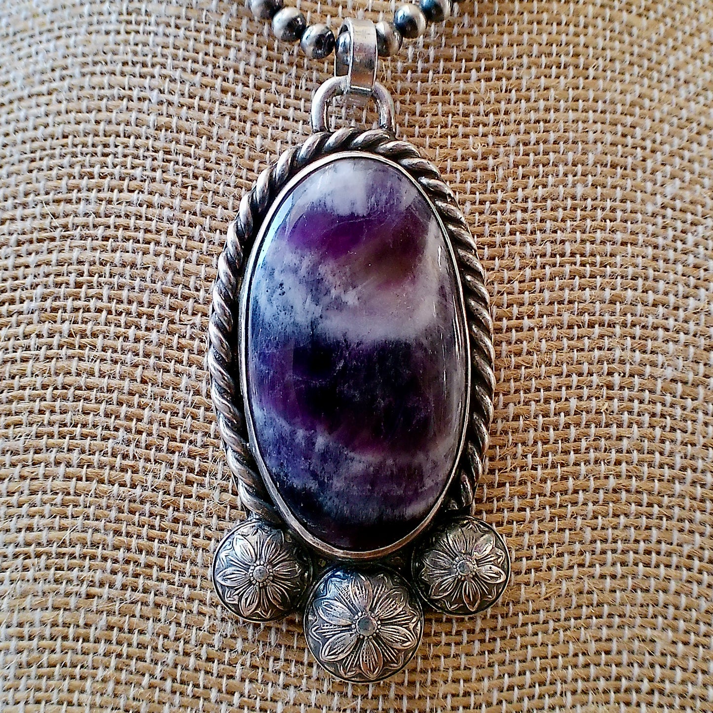 Amethyst Pendant — Engraved by Richard Brooks