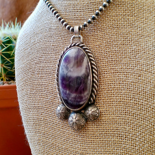 Amethyst Pendant — Engraved by Richard Brooks