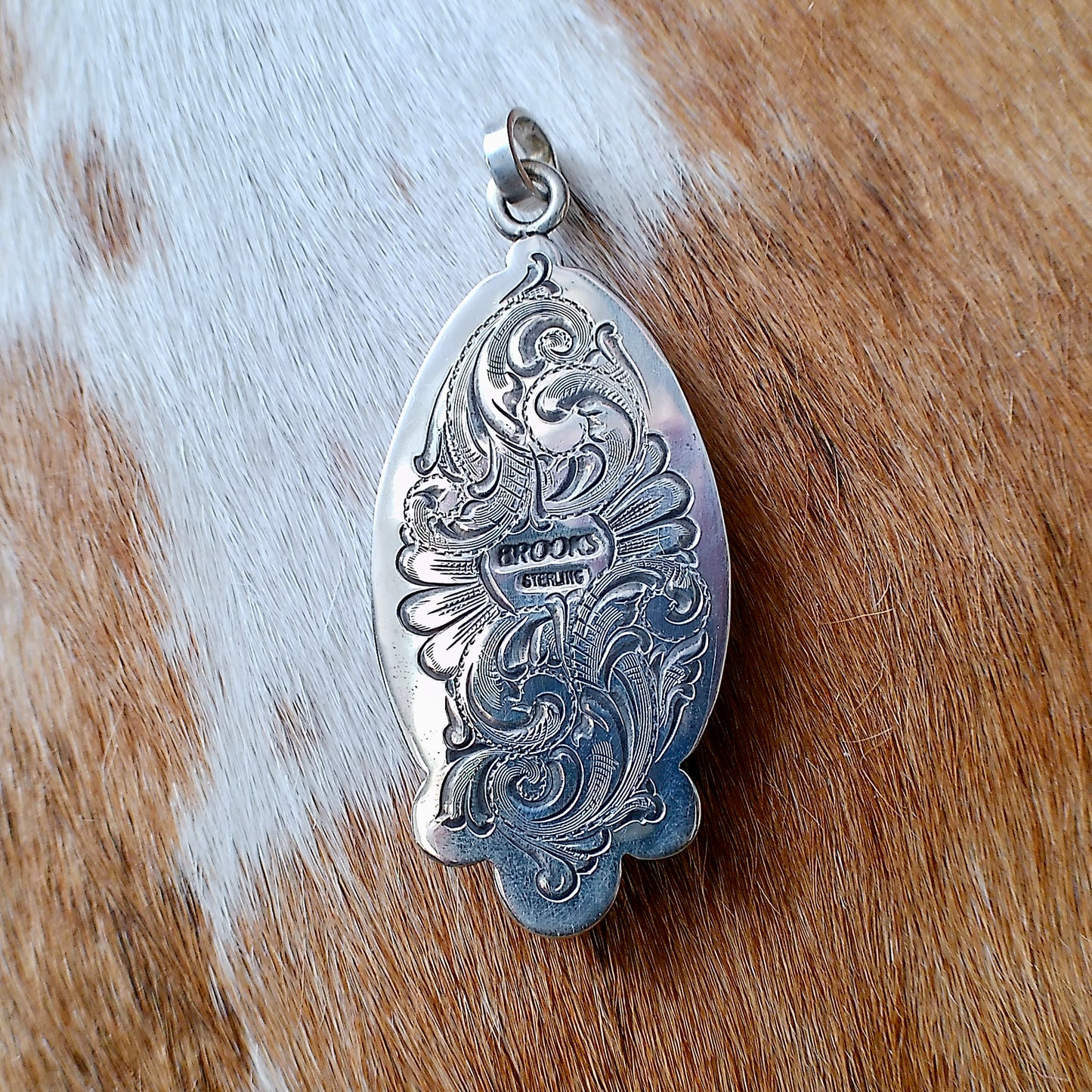 Charoite Pendant — Engraved by Richard Brooks