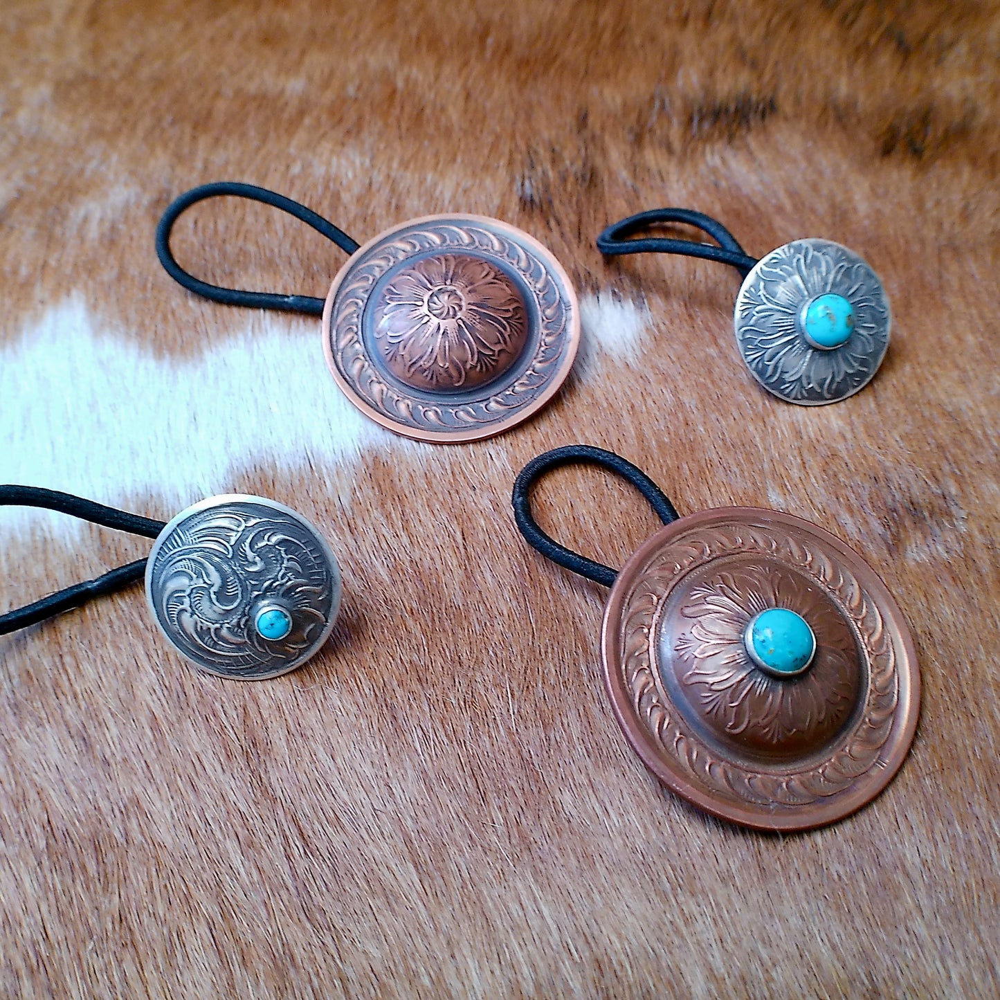 Concho Hair Ties