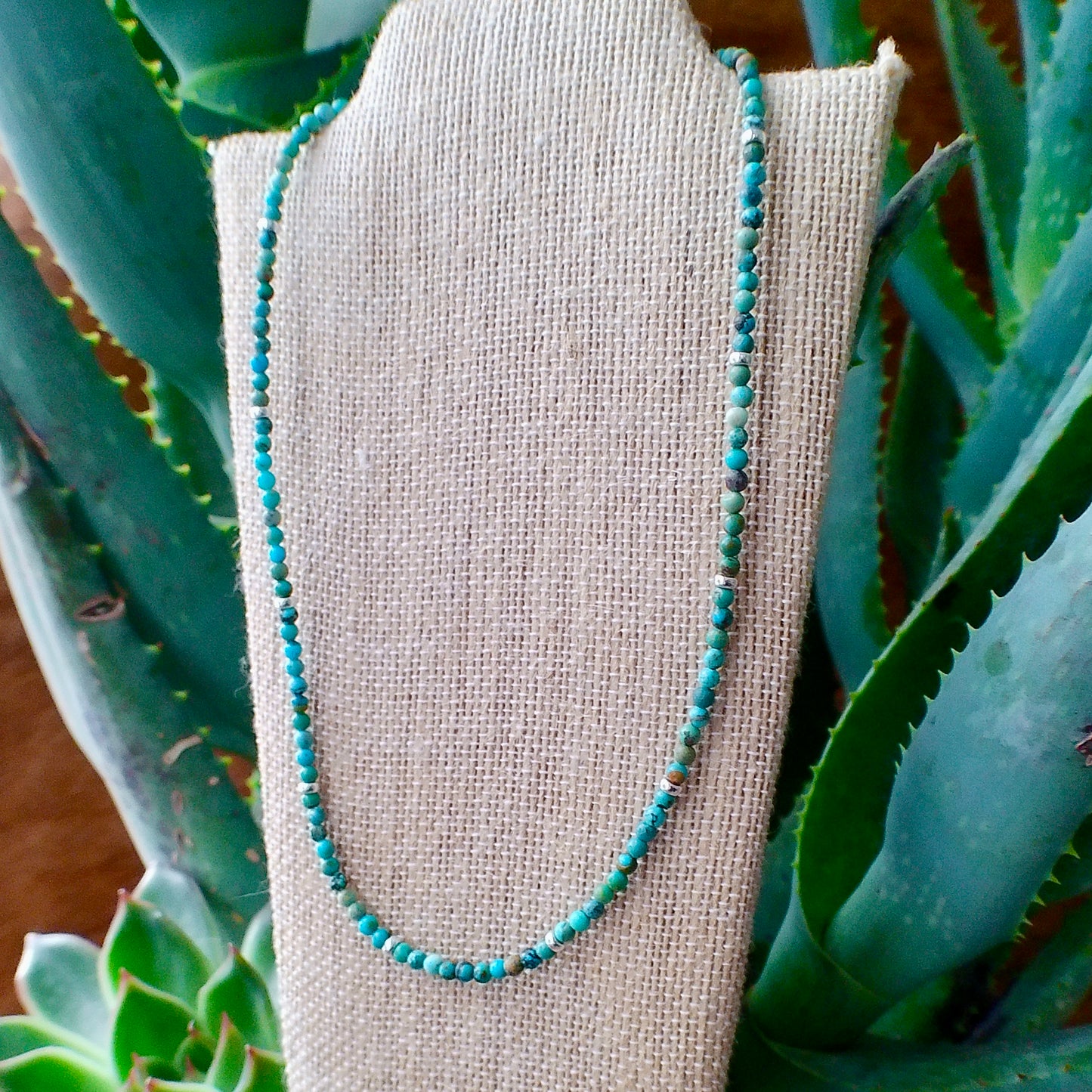 Turquoise Beaded Necklace