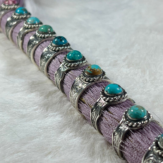 Sonoran Turquoise Rings