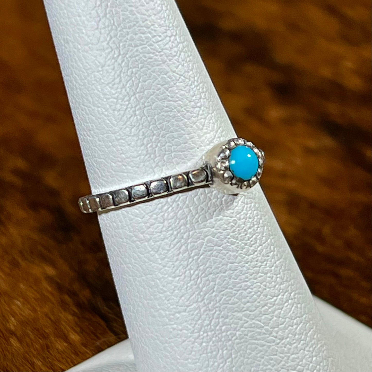 Turquoise Beaded Ring