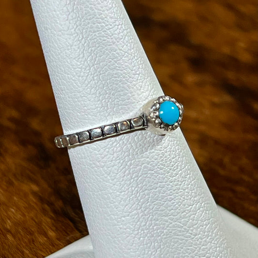 Turquoise Beaded Ring