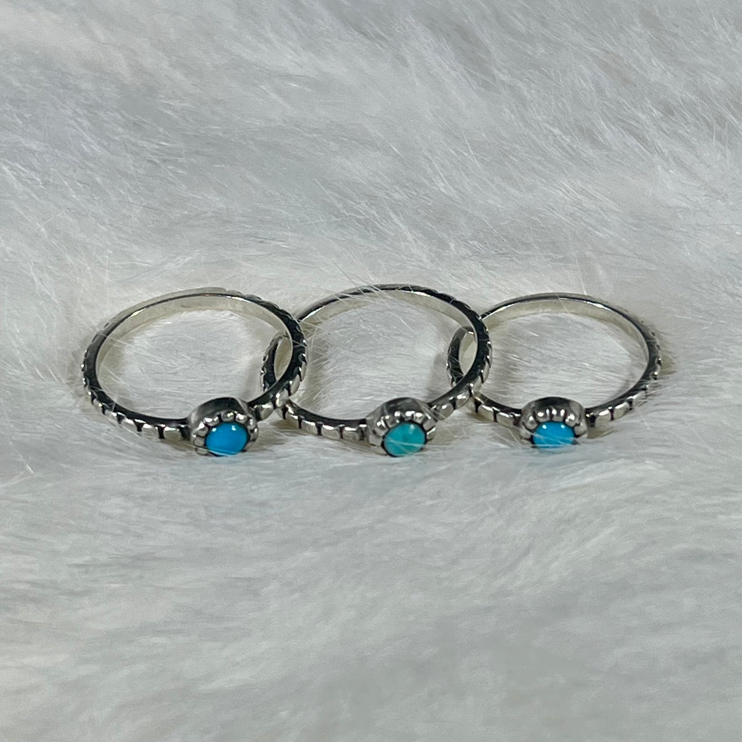 Turquoise Beaded Ring